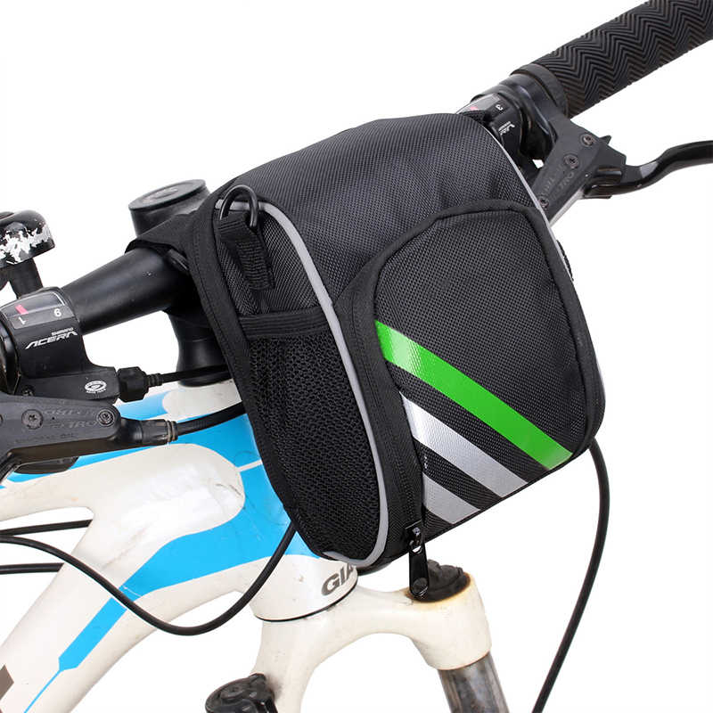 Custom Logo waterproof bike bicycle handlebar front bag