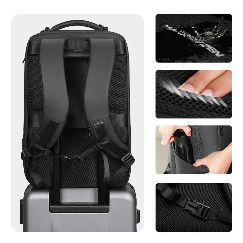 Custom waterpoof business laptop backpack