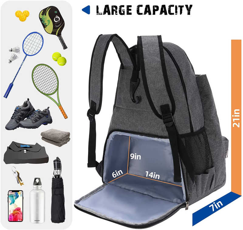 Outdoor Portable Padel Tennis Racket Backpack