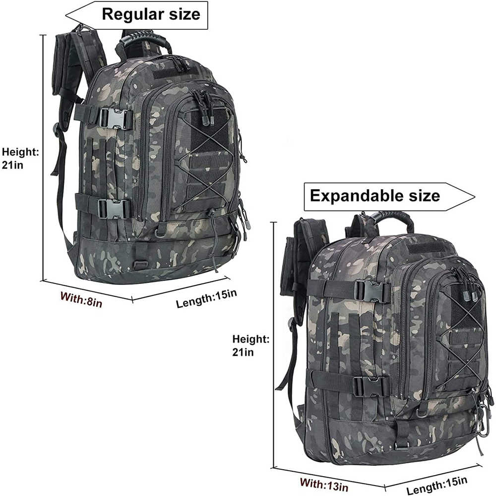 Water resistant tactical computer backpack