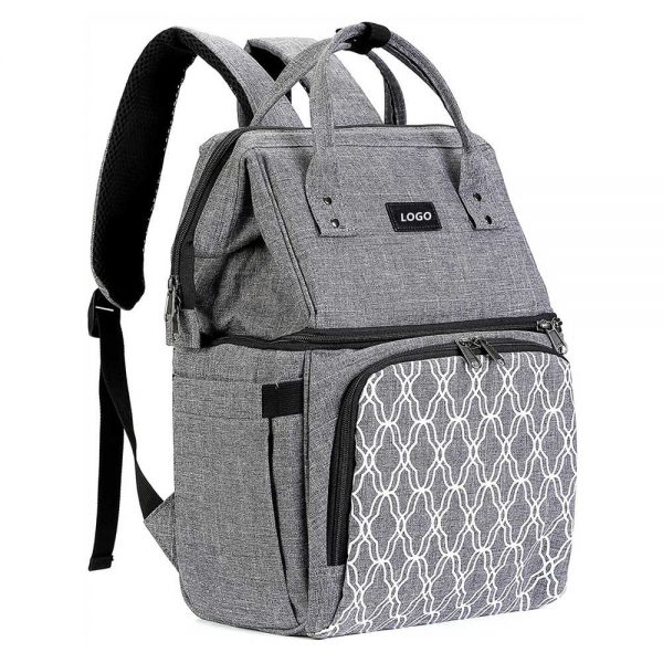 Insulated backpack lunch bag