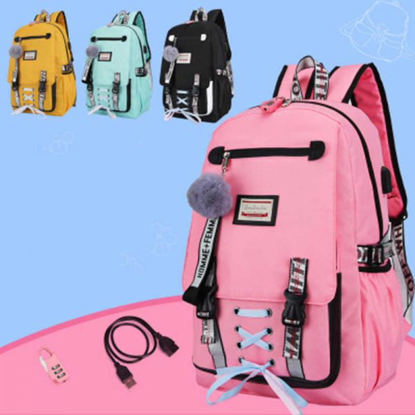 Cute computer backpack for women