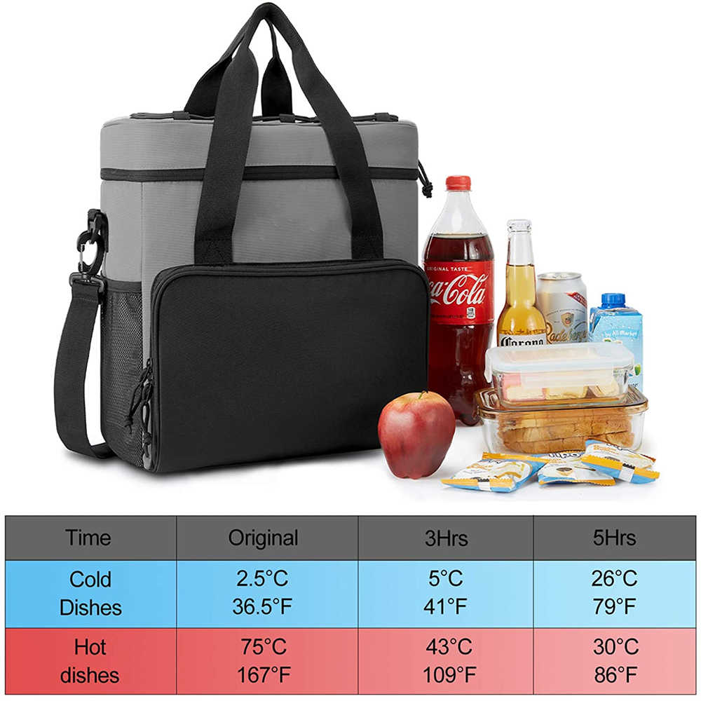 Large insulated picnic bags
